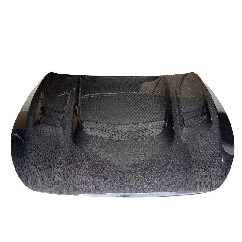 Infiniti Q60 Honeycomb Carbon FIber Cts-V style Hood