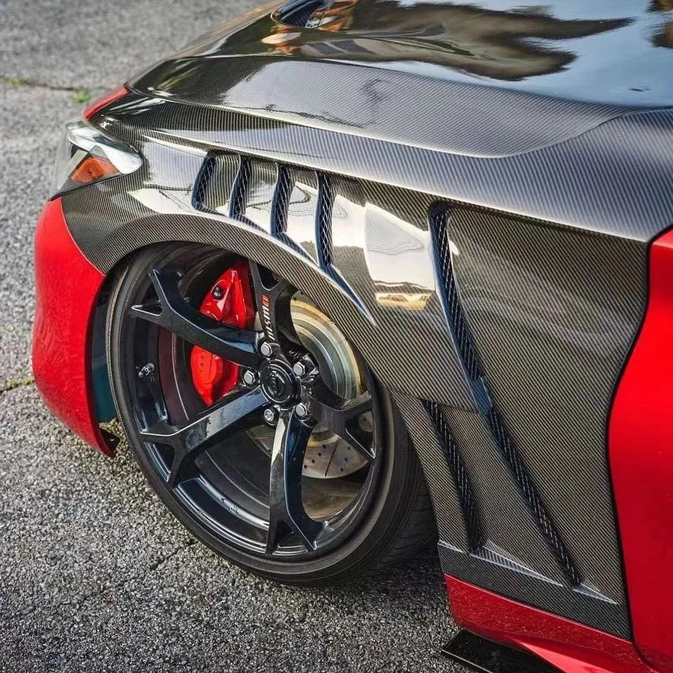 Infiniti Q50 Carbon Fiber Fenders V2