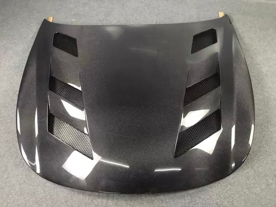 Infiniti G37 Sedan Carbon Fiber Vented Hood
