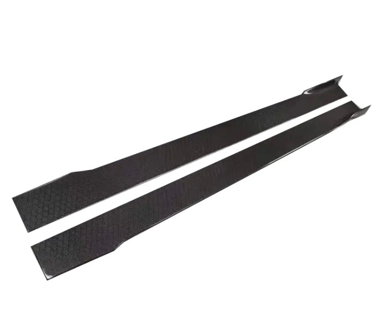 Infiniti Q60 Honeycomb Carbon FIber Side Skirts