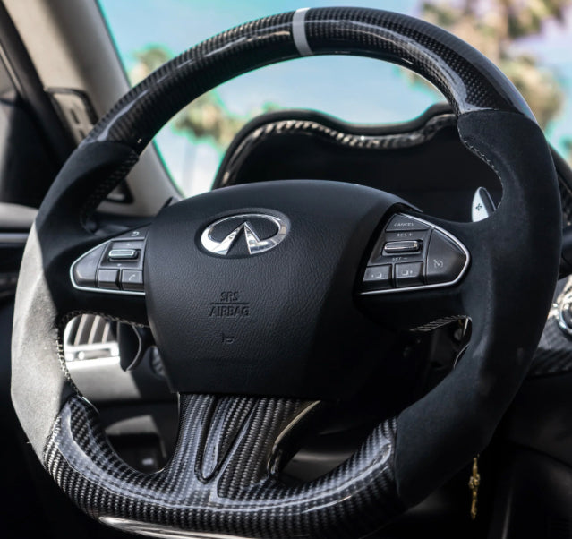 Infiniti Q50/Q60 Carbon Fiber Steering Wheel