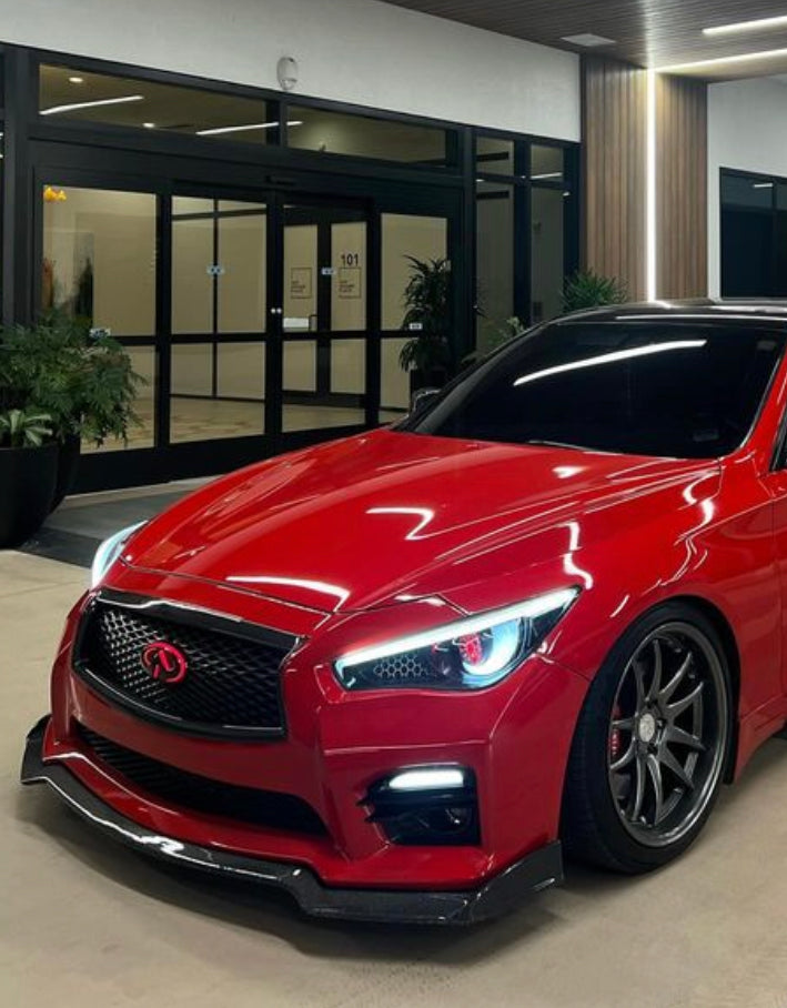 Infiniti Q50 Carbon Fiber Front Lip