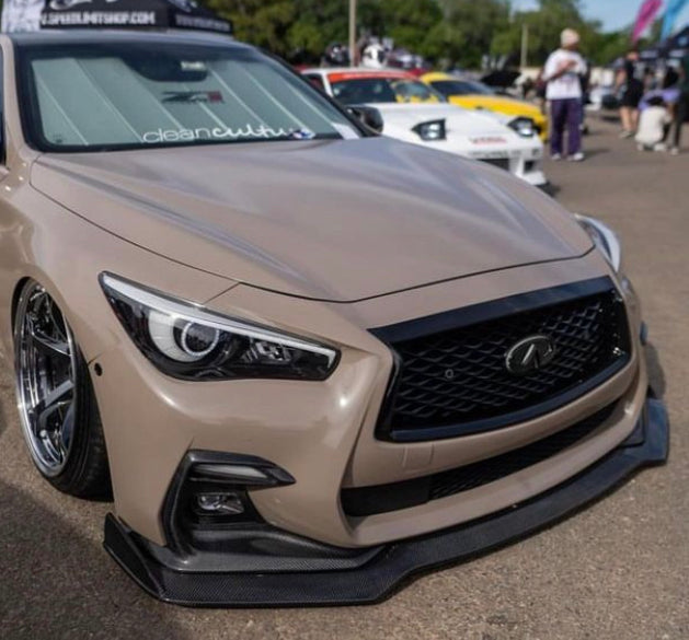 Infiniti Q50 Carbon Fiber Front Lip
