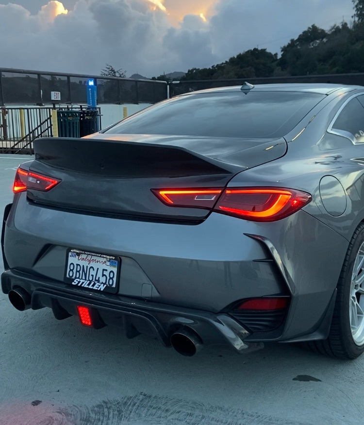 Infiniti Q60 Carbon Fiber C-Blades