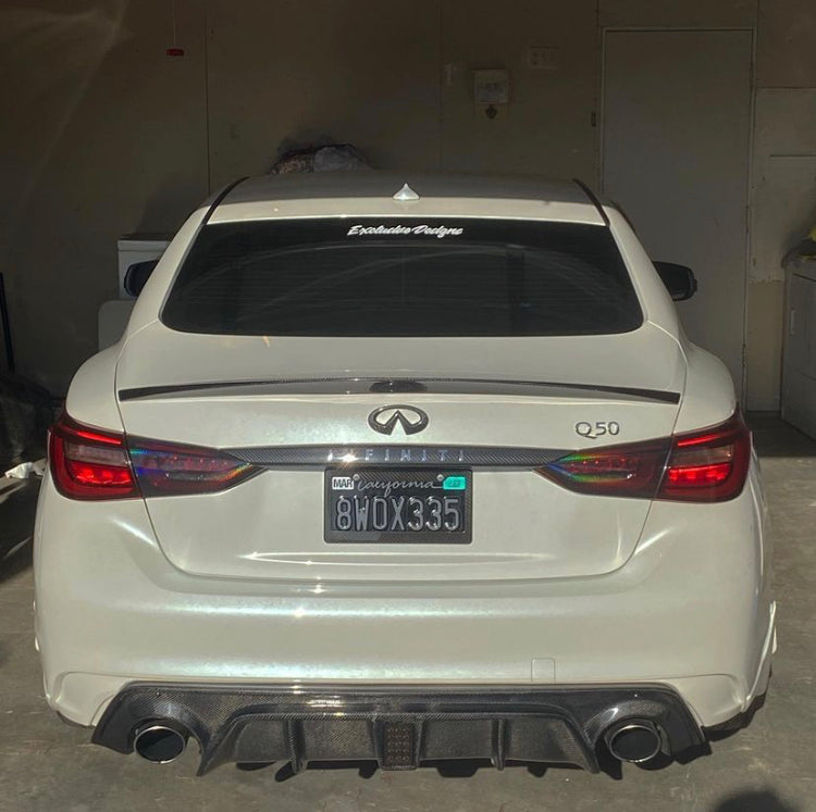 Infiniti Q50 Carbon Fiber Spoiler