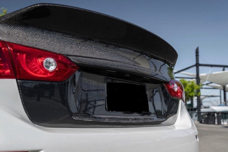 Infiniti Q50 Carbon Fiber Duck Tail Trunk