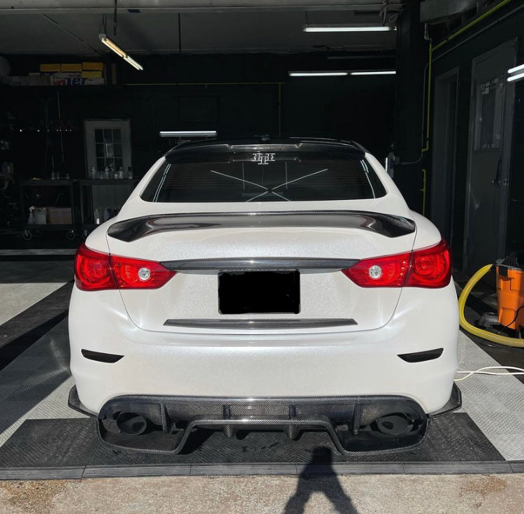 Inifniti Q50 Carbon Fiber Diffuser (2014-2017)