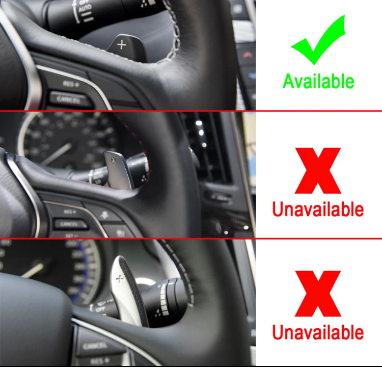 Infiniti Q60 Paddle Shifter Extensions