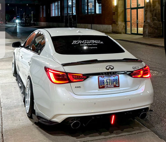 Infiniti Q50 Carbon Fiber Line Light Diffuser