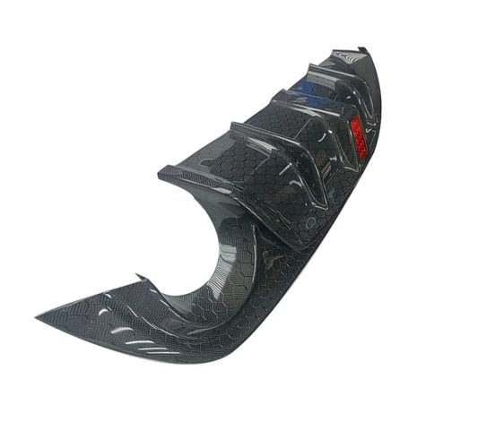 Infiniti Q50 Honeycomb Carbon FIber Diffuser with Brake Light (2014-2017)