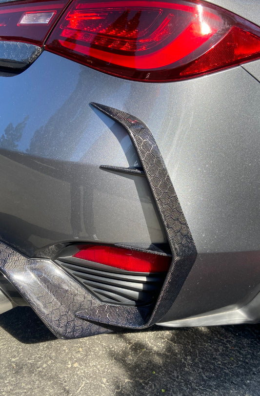 Infiniti Q60 Honeycomb Carbon Fiber C-Blades