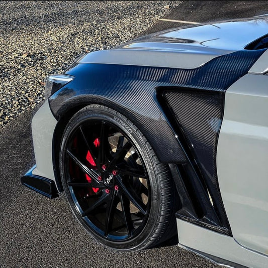 Infiniti Q50 Carbon Fiber Vented Fenders