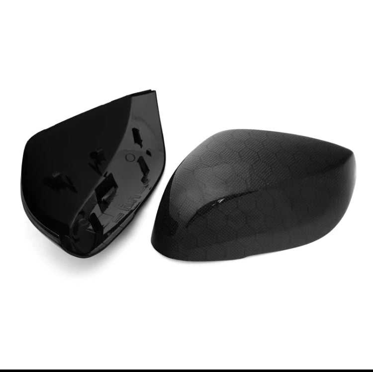 Infiniti Q50/Q60 Honeycomb Carbon Fiber Mirror Caps (Oem Style)