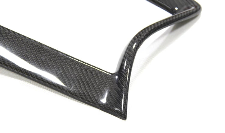 Real Carbon Fiber Grill Trim Cover Frame Overlay For Infiniti Q50 2014 Real Carbon Fiber Grill Trim Cover Frame Overlay For Infiniti Q50 2014