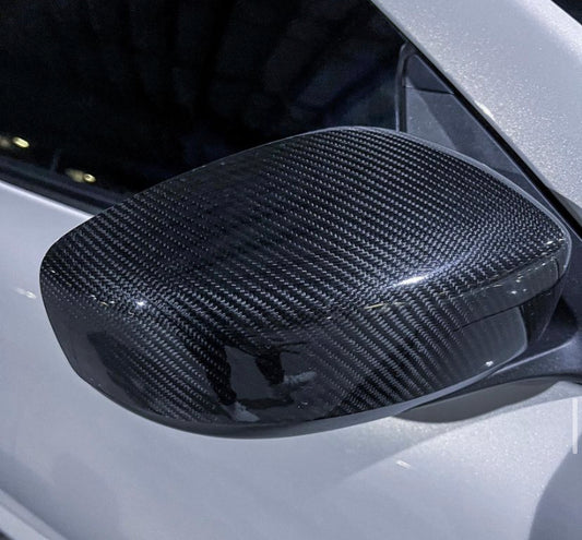Infiniti G37 Coupe Carbon Fiber Mirror Caps