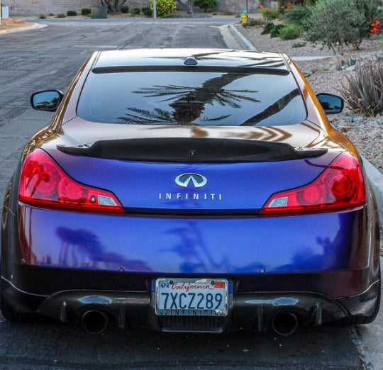 Infiniti G37 Coupe Carbon Fiber Spoiler