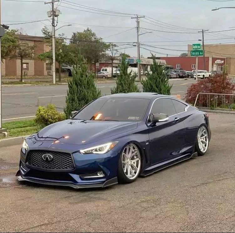 Infiniti Q60 Carbon Fiber Front Lip